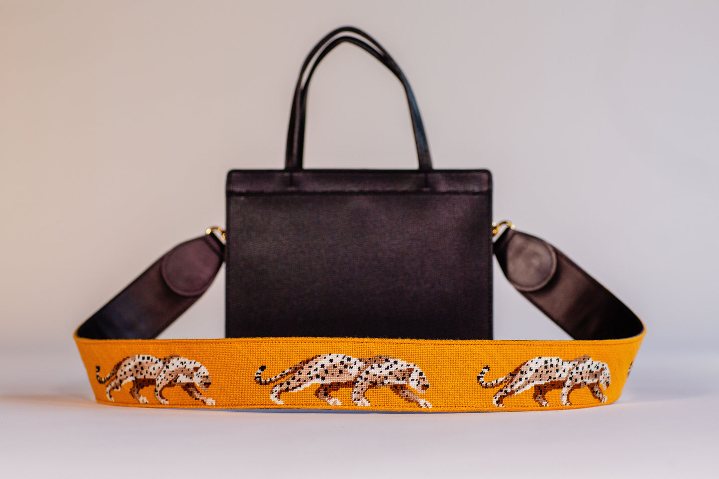 White Leopard Strap