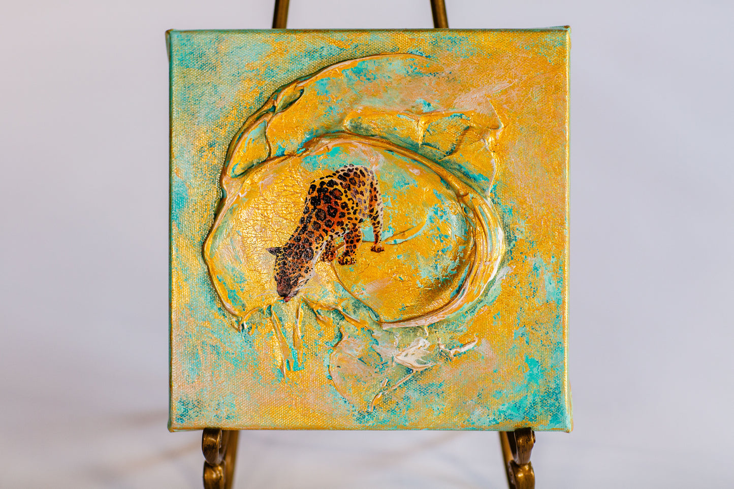 Lapping Leopard