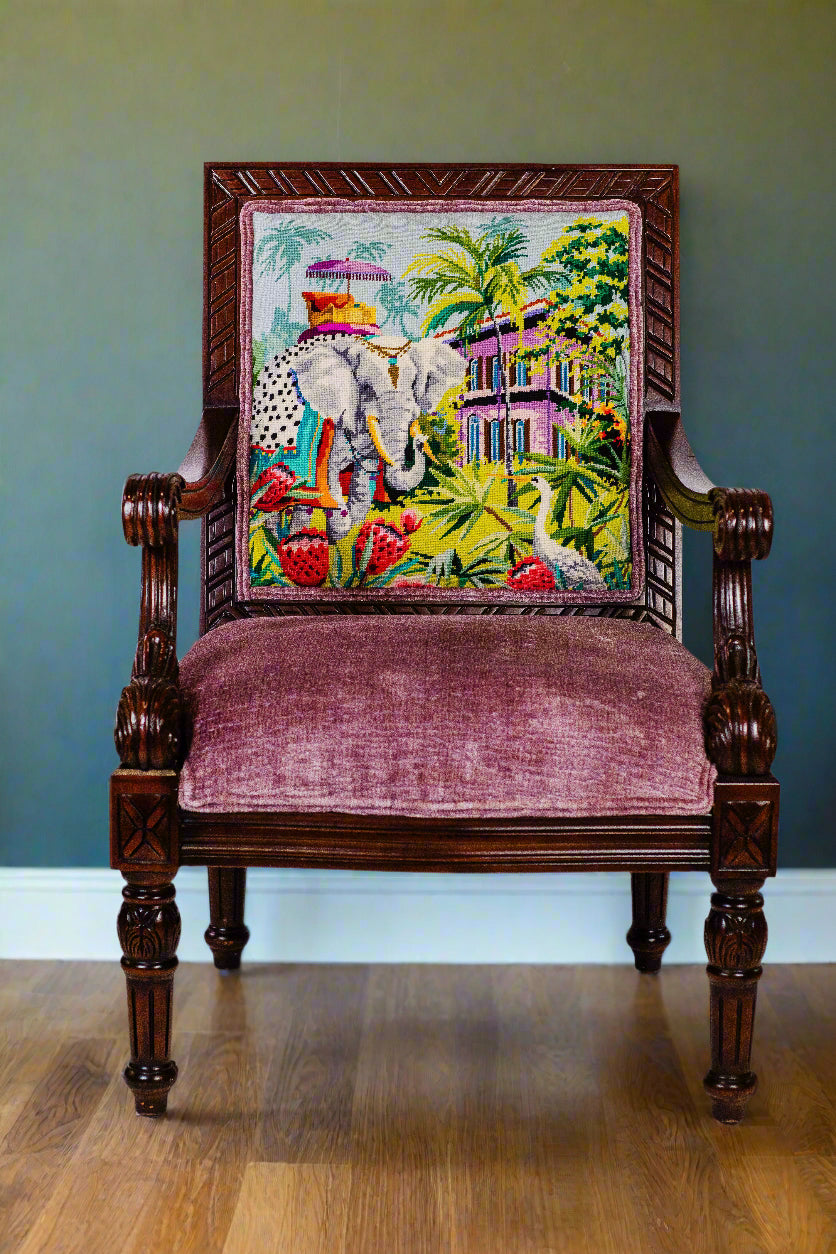 Purple Elephant Chair - MC705