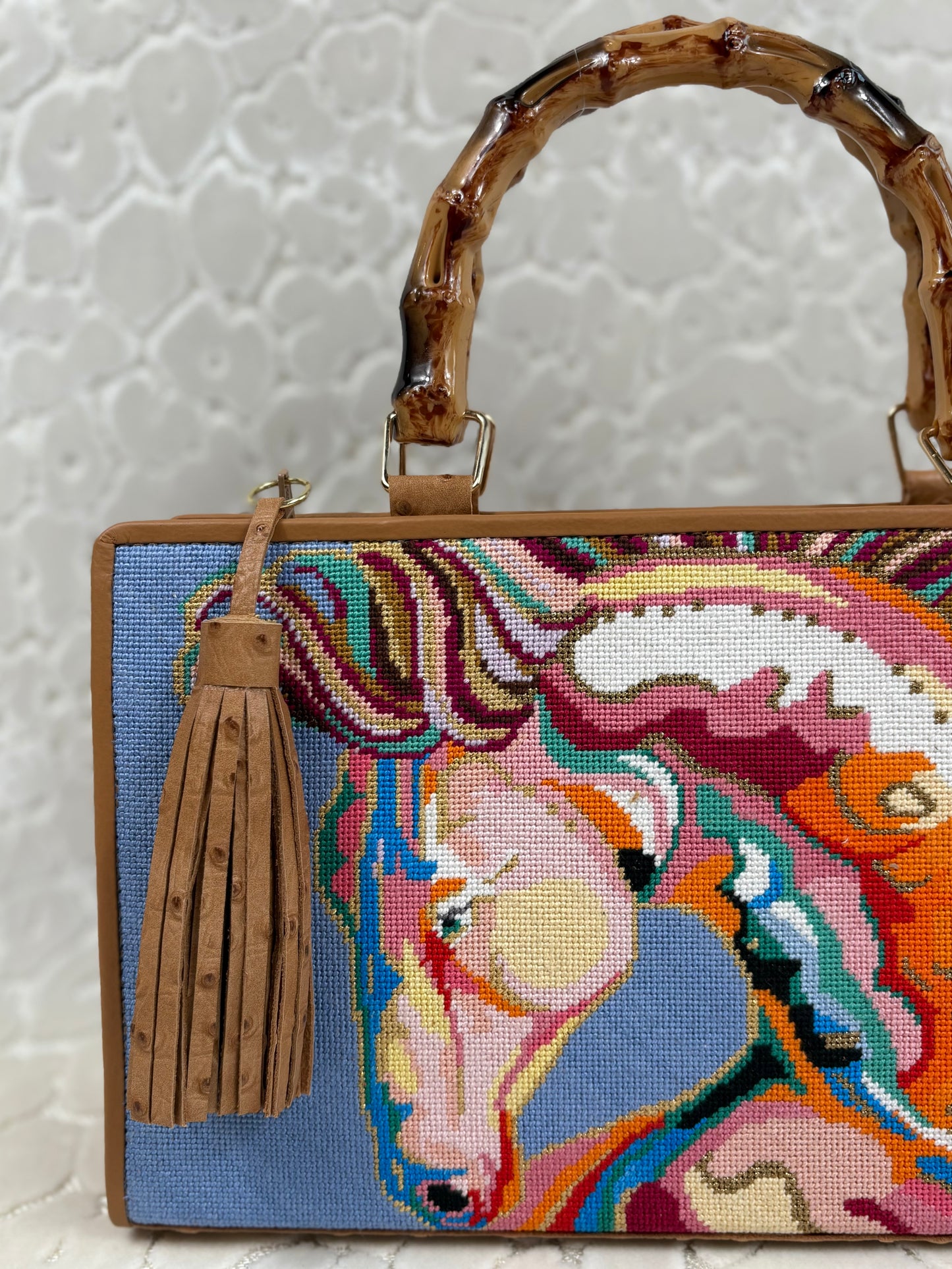 Anything But A White Horse Clutch