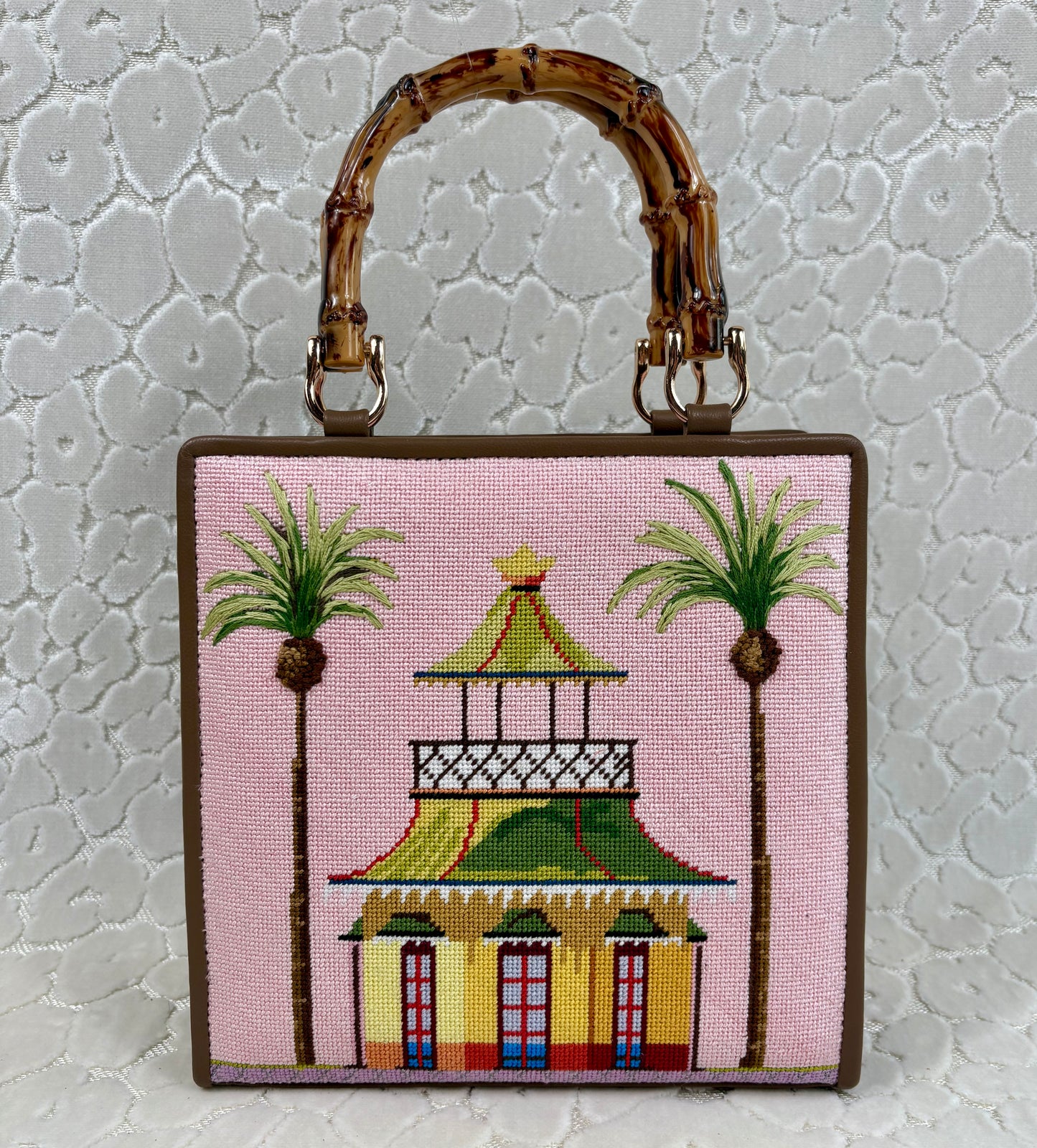 Tropical Pavilion Clutch