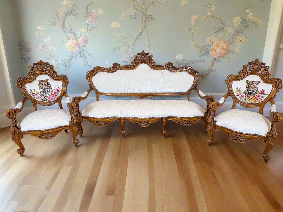 Leopard Foyer Set