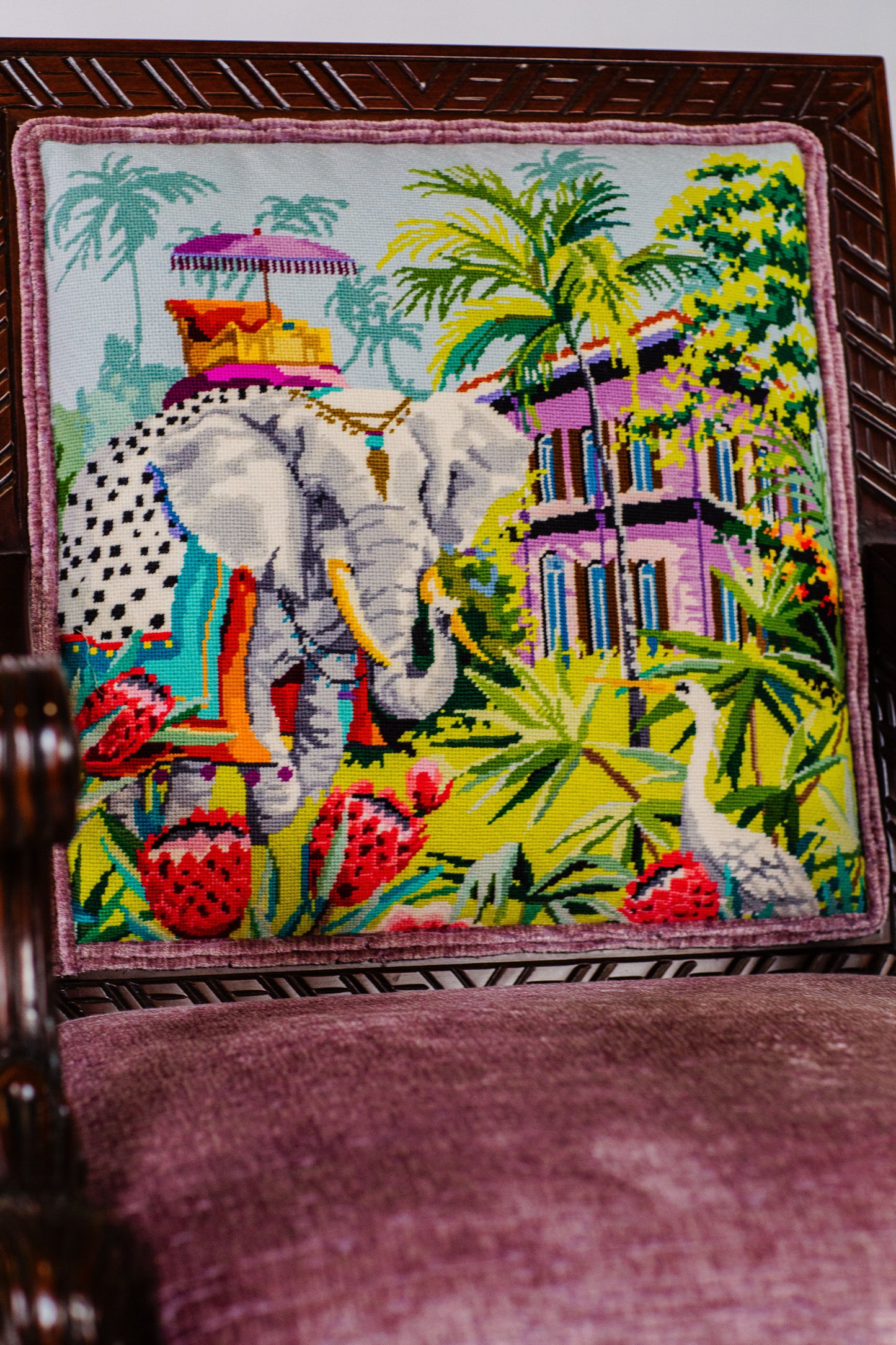 Purple Elephant Chair - MC705