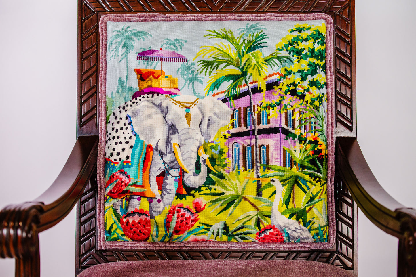 Purple Elephant Chair - MC705