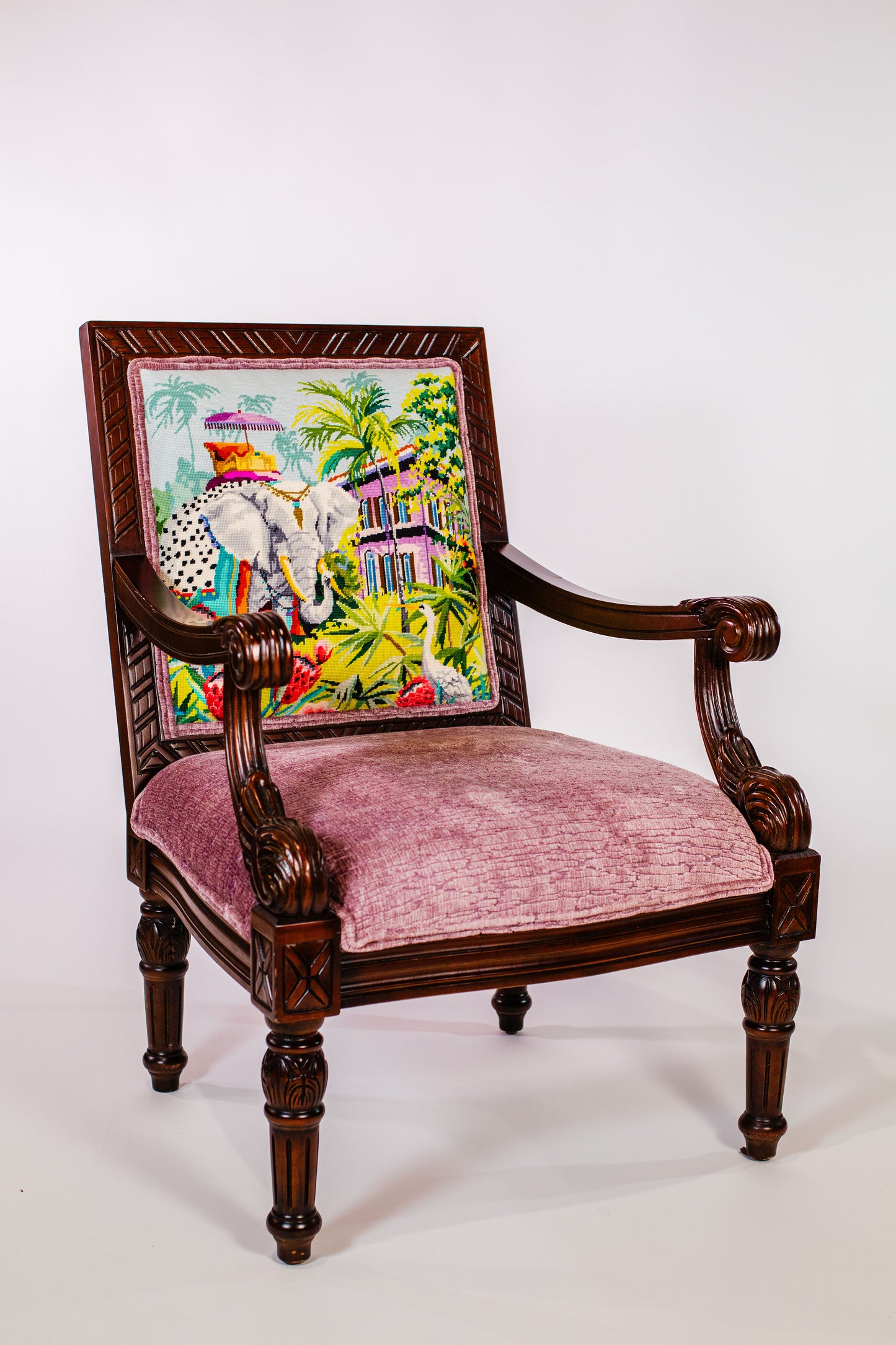 Purple Elephant Chair - MC705