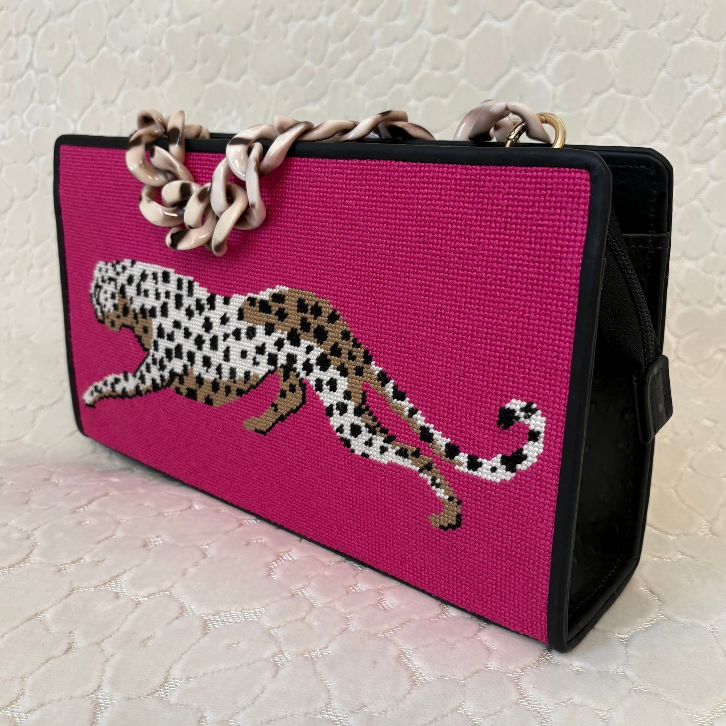 Fierce in Fuchsia Clutch