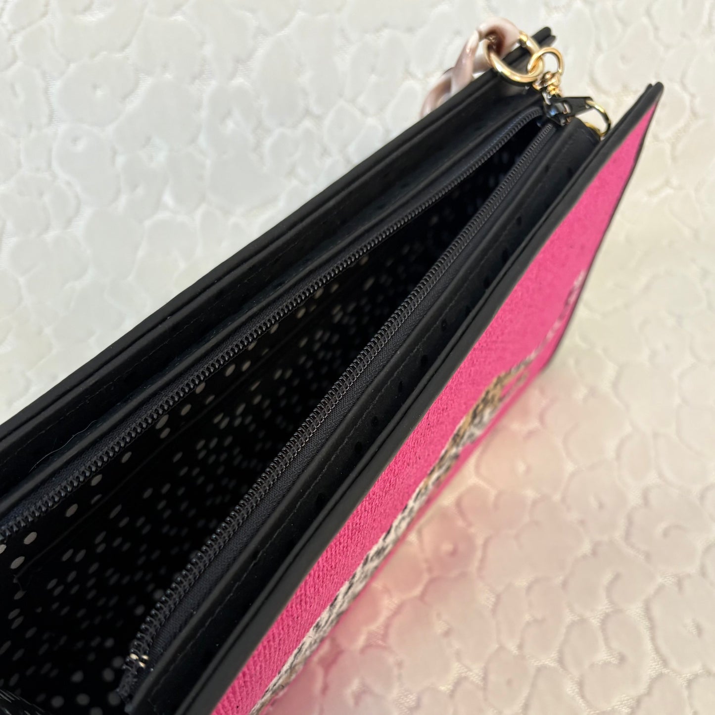 Fierce in Fuchsia Clutch