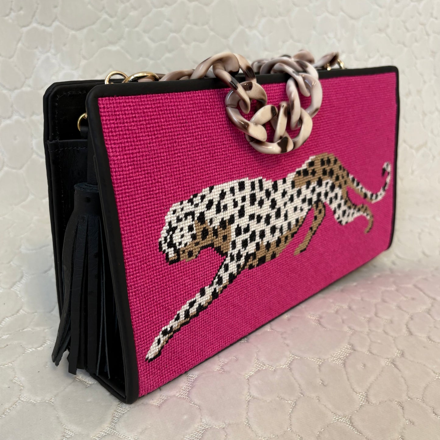 Fierce in Fuchsia Clutch