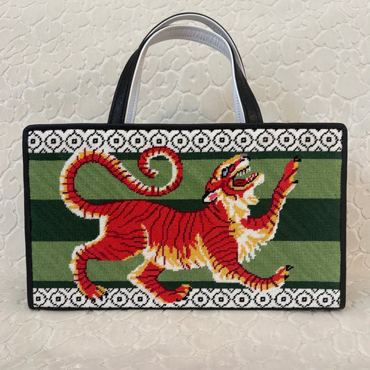 Regal Tiger Crest Clutch