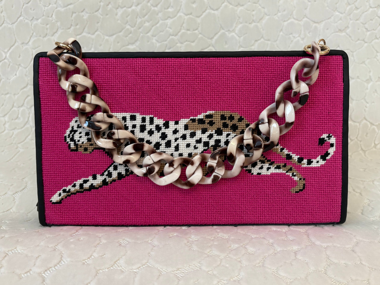 Fierce in Fuchsia Clutch