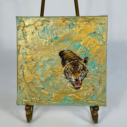 Bathing Tiger