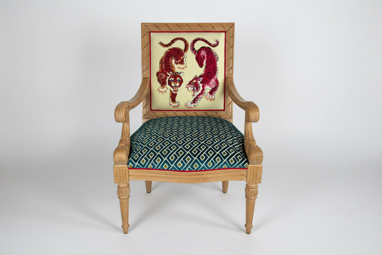 Tigers of the Orient Chair - AN423