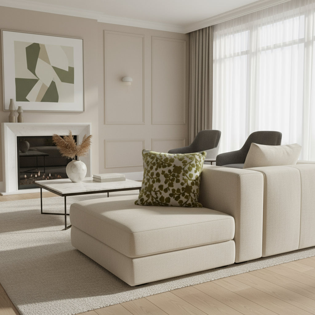 Blossom Green Pillow