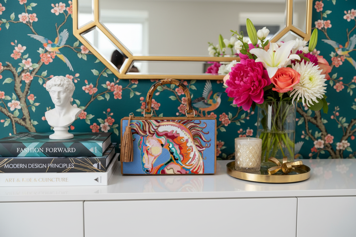 Anything But A White Horse Clutch