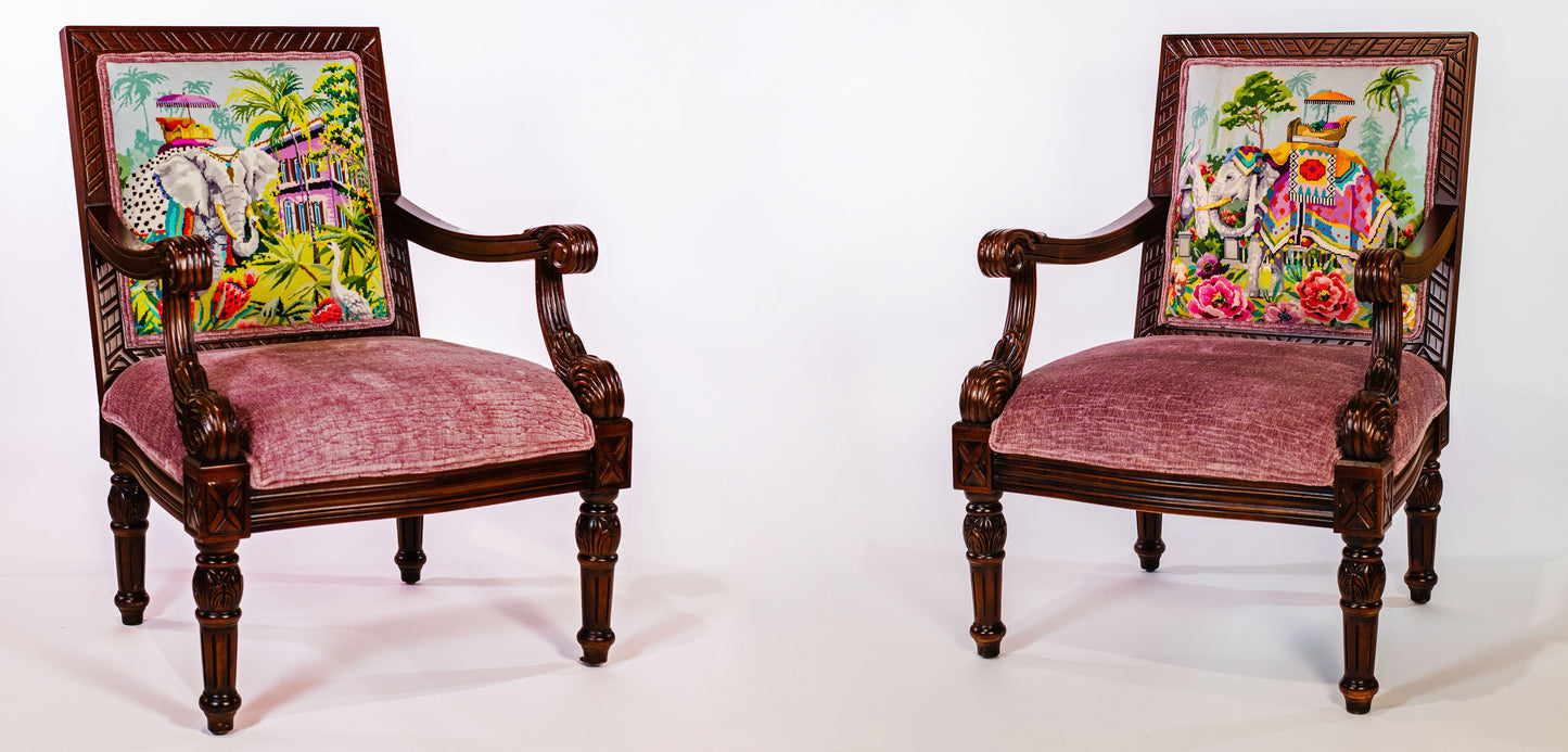 Purple Elephant Chair - MC705